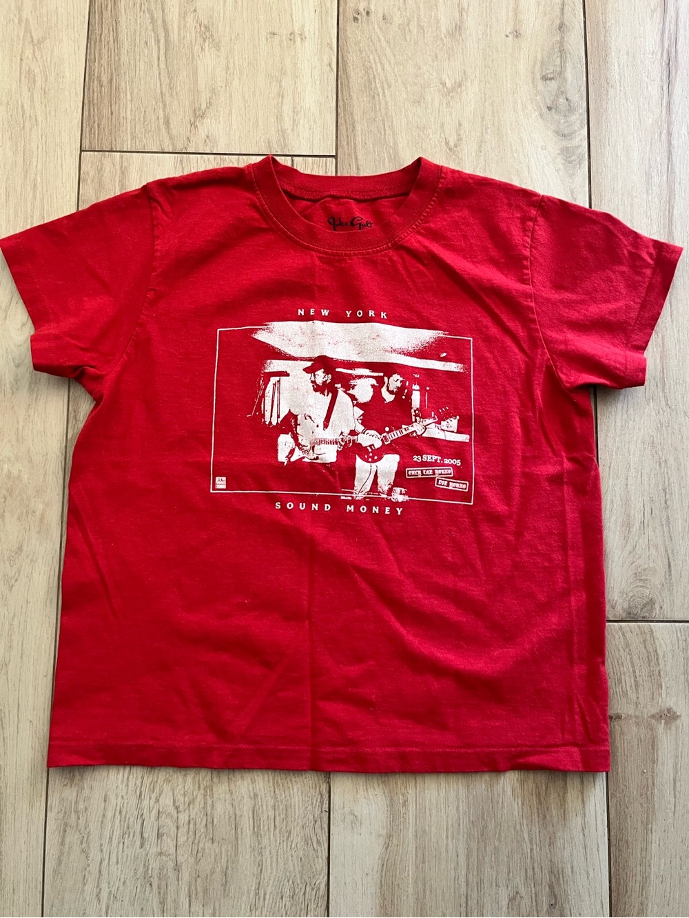 PacSun Red Graphic Short Sleeve Tee